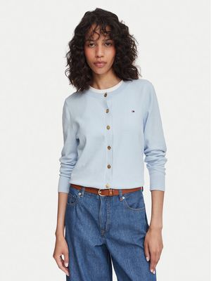 Sweter damski casual Tommy Hilfiger ze sklepu: MODIVO w kategorii: Swetry damskie - zdjęcie WP-EBWP-BKLVO-LN0_0000305560551