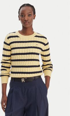 Sweter damski Tommy Hilfiger ze sklepu: MODIVO w kategorii: Swetry damskie - zdjęcie WP-EBWP-BKLVO-LN0_0000305560582