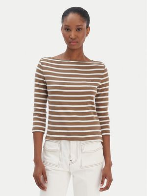 Bluzka damska wiosenna Tommy Hilfiger ze sklepu: MODIVO w kategorii: Bluzki damskie - zdjęcie WP-EBWP-BKLVO-LN0_0000305560803