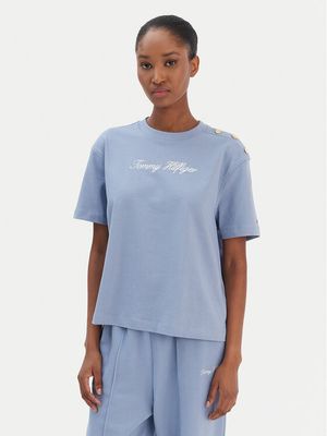 Bluzka damska wiosenna Tommy Hilfiger ze sklepu: MODIVO w kategorii: Bluzki damskie - zdjęcie WP-EBWP-BKLVO-LN0_0000305560841