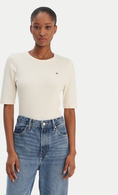 Bluzka damska casual na wiosnę Tommy Hilfiger ze sklepu: MODIVO w kategorii: Bluzki damskie - zdjęcie WP-EBWP-BKLVO-LN0_0000305561282
