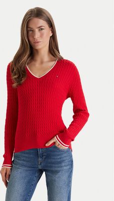 Sweter damski na zimę Tommy Hilfiger ze sklepu: MODIVO w kategorii: Swetry damskie - zdjęcie WP-EBWP-BKLVO-LN0_0000305561473