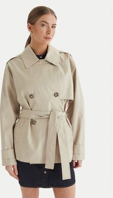 Calvin Klein - Płaszcz damski ze sklepu: MODIVO w kategorii: Płaszcze damskie - zdjęcie WP-EBWP-BKLVO-LN0_0000305562197