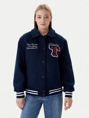 Kurtka damska casual Tommy Jeans ze sklepu: MODIVO w kategorii: Kurtki damskie - zdjęcie WP-EBWP-BKLVO-LN0_0000305562357