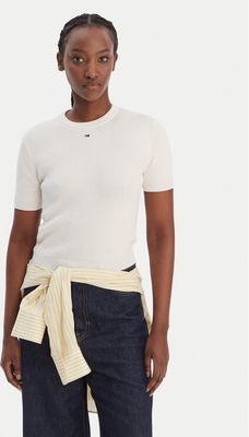 Bluzka damska casual na wiosnę Tommy Jeans ze sklepu: MODIVO w kategorii: Bluzki damskie - zdjęcie WP-EBWP-BKLVO-LN0_0000305562524