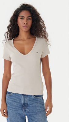 Bluzka damska na wiosnę Tommy Jeans ze sklepu: MODIVO w kategorii: Bluzki damskie - zdjęcie WP-EBWP-BKLVO-LN0_0000305562999