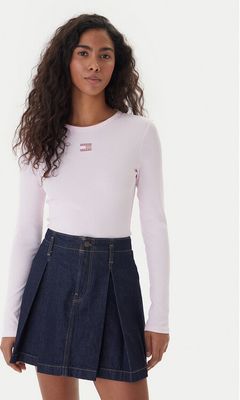 Bluzka damska casualowa Tommy Jeans ze sklepu: MODIVO w kategorii: Bluzki damskie - zdjęcie WP-EBWP-BKLVO-LN0_0000305563040