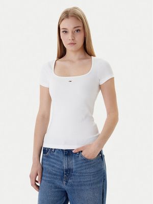 Bluzka damska Tommy Jeans ze sklepu: MODIVO w kategorii: Bluzki damskie - zdjęcie WP-EBWP-BKLVO-LN0_0000305563095