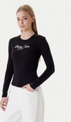Tommy Jeans - Bluzka damska ze sklepu: MODIVO w kategorii: Bluzki damskie - zdjęcie WP-EBWP-BKLVO-LN0_0000305563101