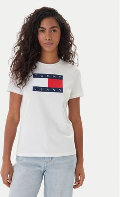 Bluzka damska na wiosnę Tommy Jeans ze sklepu: MODIVO w kategorii: Bluzki damskie - zdjęcie WP-EBWP-BKLVO-LN0_0000305563217