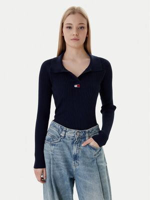 Tommy Jeans - Sweter damski casualowy ze sklepu: MODIVO w kategorii: Swetry damskie - zdjęcie WP-EBWP-BKLVO-LN0_0000305563620