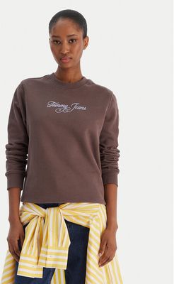 Bluza damska na jesień Tommy Jeans ze sklepu: MODIVO w kategorii: Bluzy damskie - zdjęcie WP-EBWP-BKLVO-LN0_0000305563729