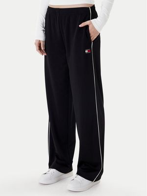 Spodnie damskie jesienne Tommy Jeans ze sklepu: MODIVO w kategorii: Spodnie damskie - zdjęcie WP-EBWP-BKLVO-LN0_0000305563798