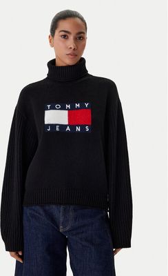 Tommy Jeans - Sweter damski casual ze sklepu: MODIVO w kategorii: Swetry damskie - zdjęcie WP-EBWP-BKLVO-LN0_0000305563804