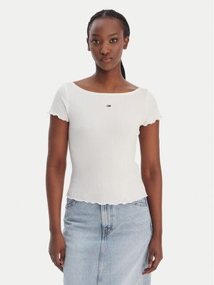 Bluzka damska Tommy Jeans ze sklepu: MODIVO w kategorii: Bluzki damskie - zdjęcie WP-EBWP-BKLVO-LN0_0000305563880