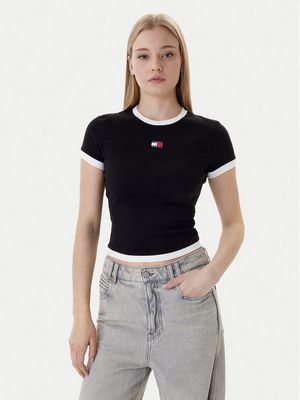 Bluzka damska Tommy Jeans ze sklepu: MODIVO w kategorii: Bluzki damskie - zdjęcie WP-EBWP-BKLVO-LN0_0000305563927