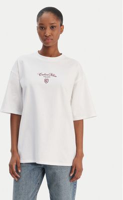 Bluzka damska w stylu młodzieżowym Calvin Klein Jeans ze sklepu: MODIVO w kategorii: Bluzki damskie - zdjęcie WP-EBWP-BKLVO-LN0_0000305564122