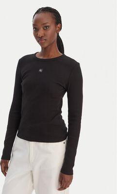 Calvin Klein Jeans - Bluzka damska casual jesienna ze sklepu: MODIVO w kategorii: Bluzki damskie - zdjęcie WP-EBWP-BKLVO-LN0_0000305564368