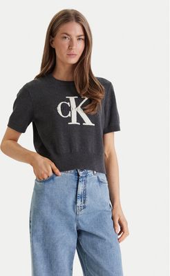 Sweter damski Calvin Klein Jeans ze sklepu: MODIVO w kategorii: Swetry damskie - zdjęcie WP-EBWP-BKLVO-LN0_0000305564498