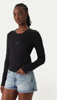 Bluzka damska Calvin Klein Jeans ze sklepu: MODIVO w kategorii: Bluzki damskie - zdjęcie WP-EBWP-BKLVO-LN0_0000305564696