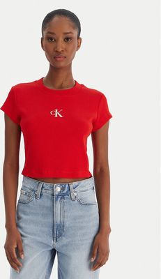 Calvin Klein Jeans - Bluzka damska casualowa ze sklepu: MODIVO w kategorii: Bluzki damskie - zdjęcie WP-EBWP-BKLVO-LN0_0000305564726
