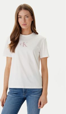 Bluzka damska na wiosnę Calvin Klein Jeans ze sklepu: MODIVO w kategorii: Bluzki damskie - zdjęcie WP-EBWP-BKLVO-LN0_0000305564825