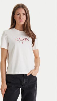 Bluzka damska na wiosnę Calvin Klein Jeans ze sklepu: MODIVO w kategorii: Bluzki damskie - zdjęcie WP-EBWP-BKLVO-LN0_0000305564856