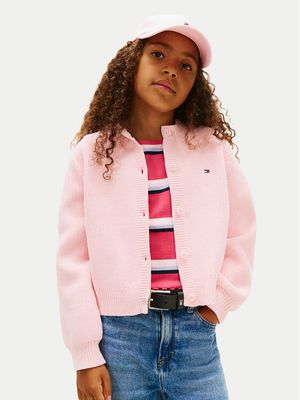 Sweter dziewczęcy zimowy Tommy Hilfiger ze sklepu: MODIVO w kategorii: Swetry dziewczęce - zdjęcie WP-EBWP-BKLVO-LN0_0000305565266