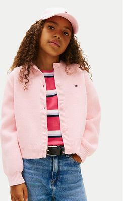 Sweter dziewczęcy na jesień Tommy Hilfiger ze sklepu: MODIVO w kategorii: Swetry dziewczęce - zdjęcie WP-EBWP-BKLVO-LN0_0000305565273
