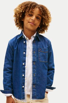 Tommy Hilfiger - Koszula chłopięca jesienna ze sklepu: MODIVO w kategorii: Koszule chłopięce - zdjęcie WP-EBWP-BKLVO-LN0_0000305565495