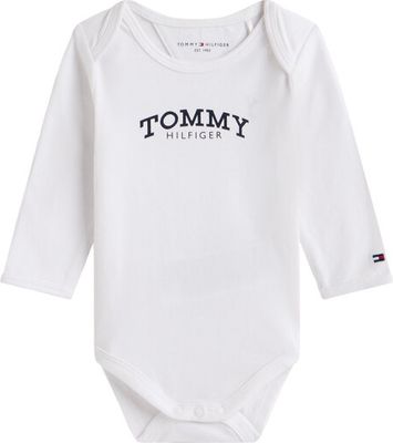 Body niemowlęce na wiosnę letni Tommy Hilfiger ze sklepu: MODIVO w kategorii: Body niemowlęce - zdjęcie WP-EBWP-BKLVO-LN0_0000305565945