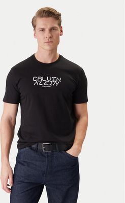 Calvin Klein Jeans - T-shirt męski w stylu młodzieżowym ze sklepu: MODIVO w kategorii: T-shirty męskie - zdjęcie WP-EBWP-BKLVO-LN0_0000305566867