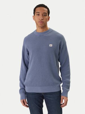Calvin Klein Jeans - Sweter męski casualowy ze sklepu: MODIVO w kategorii: Swetry męskie - zdjęcie WP-EBWP-BKLVO-LN0_0000305567062