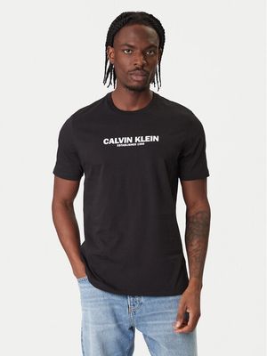 T-shirt męski na wiosnę Calvin Klein ze sklepu: MODIVO w kategorii: T-shirty męskie - zdjęcie WP-EBWP-BKLVO-LN0_0000305567468