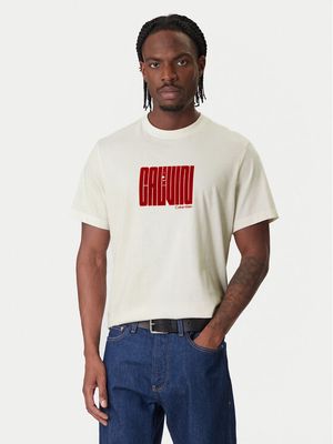 T-shirt męski na wiosnę Calvin Klein ze sklepu: MODIVO w kategorii: T-shirty męskie - zdjęcie WP-EBWP-BKLVO-LN0_0000305567475