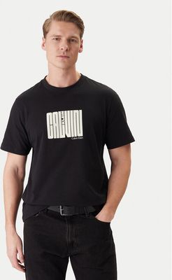 T-shirt męski na wiosnę Calvin Klein ze sklepu: MODIVO w kategorii: T-shirty męskie - zdjęcie WP-EBWP-BKLVO-LN0_0000305567482