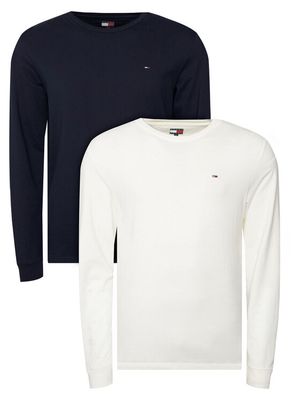 Tommy Jeans - T-shirt męski wiosenny ze sklepu: MODIVO w kategorii: T-shirty męskie - zdjęcie WP-EBWP-BKLVO-LN0_0000305567987