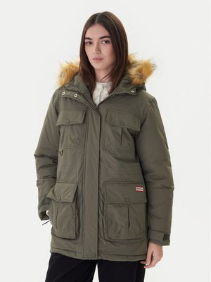 Parka damska casual Hunter ze sklepu: MODIVO w kategorii: Parki damskie - zdjęcie WP-EBWP-BKLVO-LN0_0000305568465