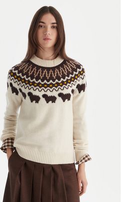 Sweter damski na zimę casual Hunter ze sklepu: MODIVO w kategorii: Swetry damskie - zdjęcie WP-EBWP-BKLVO-LN0_0000305568618