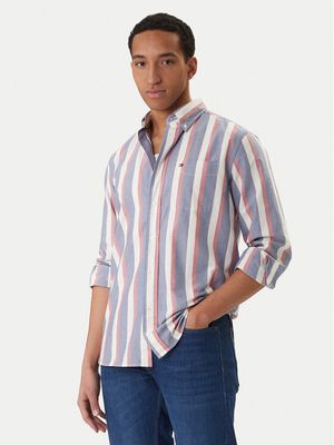 Koszula męska z klasycznym kołnierzykiem Tommy Hilfiger ze sklepu: MODIVO w kategorii: Koszule męskie - zdjęcie WP-EBWP-BKLVO-LN0_0000305569400