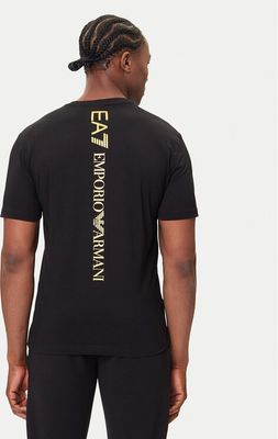 T-shirt męski w stylu młodzieżowym wiosenny EA7 Emporio Armani ze sklepu: MODIVO w kategorii: T-shirty męskie - zdjęcie WP-EBWP-BKLVO-LN0_0000305570758