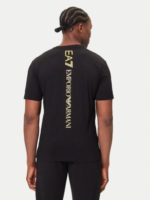 T-shirt męski w stylu młodzieżowym wiosenny EA7 Emporio Armani ze sklepu: MODIVO w kategorii: T-shirty męskie - zdjęcie WP-EBWP-BKLVO-LN0_0000305570758