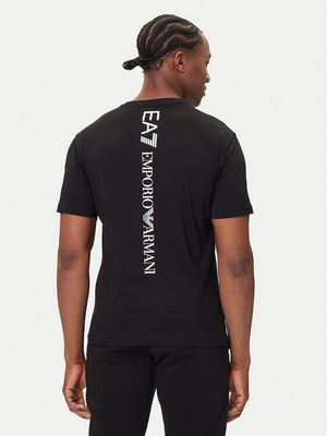 T-shirt męski na wiosnę EA7 Emporio Armani ze sklepu: MODIVO w kategorii: T-shirty męskie - zdjęcie WP-EBWP-BKLVO-LN0_0000305570765