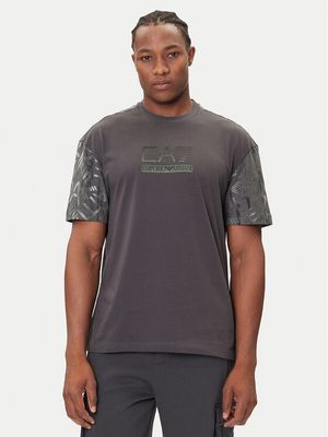 T-shirt męski wiosenny EA7 Emporio Armani ze sklepu: MODIVO w kategorii: T-shirty męskie - zdjęcie WP-EBWP-BKLVO-LN0_0000305571540
