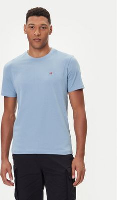 T-shirt męski w sportowym stylu Napapijri ze sklepu: MODIVO w kategorii: T-shirty męskie - zdjęcie WP-EBWP-BKLVO-LN0_0000305571922