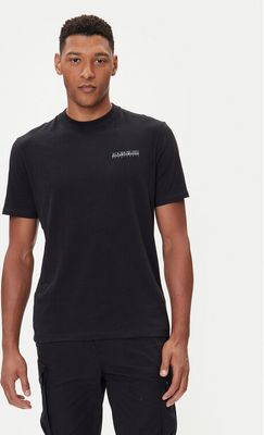 Napapijri - T-shirt męski na wiosnę ze sklepu: MODIVO w kategorii: T-shirty męskie - zdjęcie WP-EBWP-BKLVO-LN0_0000305572264