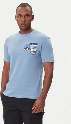 T-shirt męski młodzieżowy Napapijri ze sklepu: MODIVO w kategorii: T-shirty męskie - zdjęcie WP-EBWP-BKLVO-LN0_0000305572271