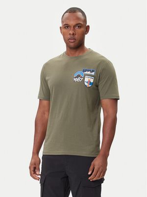 T-shirt męski na wiosnę sportowy Napapijri ze sklepu: MODIVO w kategorii: T-shirty męskie - zdjęcie WP-EBWP-BKLVO-LN0_0000305572295