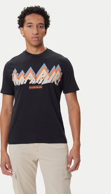 Napapijri - T-shirt męski w stylu młodzieżowym ze sklepu: MODIVO w kategorii: T-shirty męskie - zdjęcie WP-EBWP-BKLVO-LN0_0000305572349