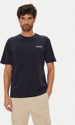 T-shirt męski w sportowym stylu Napapijri ze sklepu: MODIVO w kategorii: T-shirty męskie - zdjęcie WP-EBWP-BKLVO-LN0_0000305572509